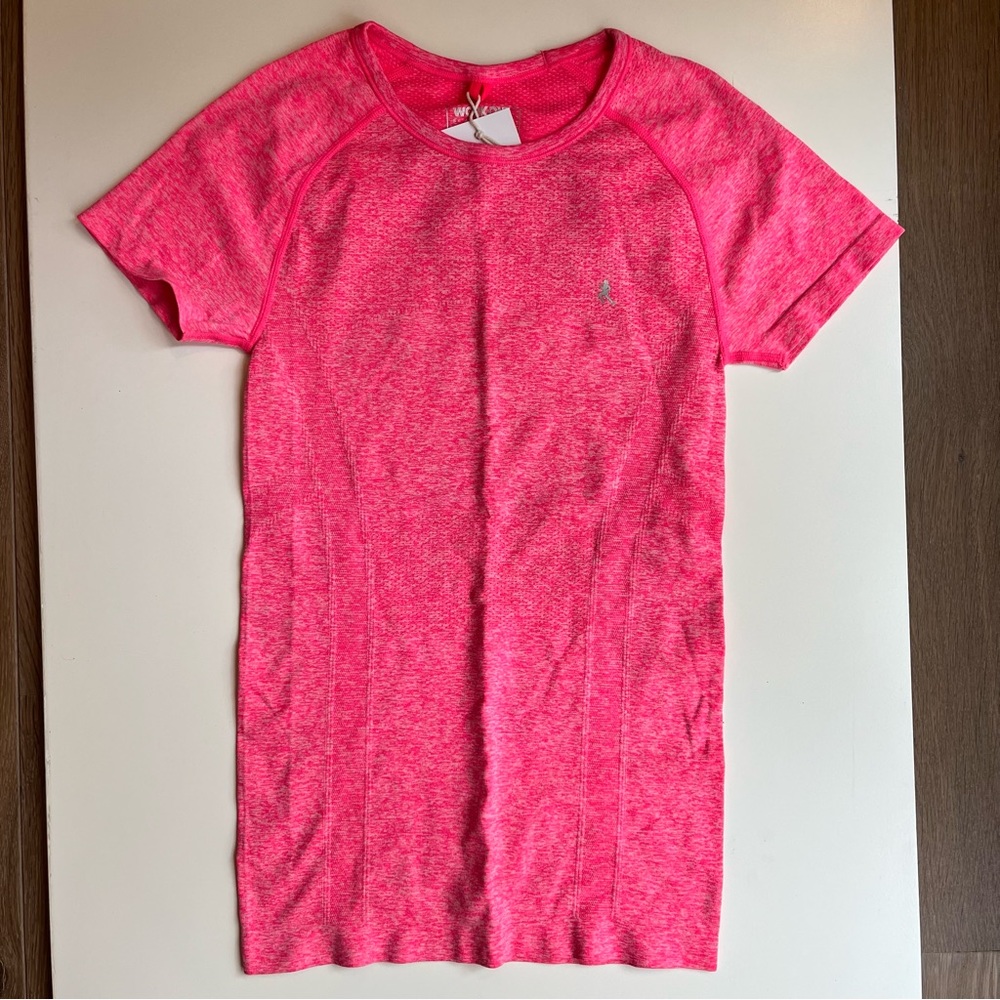 Pink workout top!
